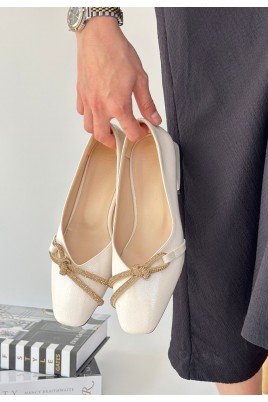 Kadın Topuklu Ayakkabı Ten Rugan Abiye & Gece Şık Ofis