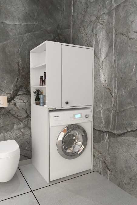 Sonmode Çamaşır Makinesi Dolabı Düzenleyici Dolap