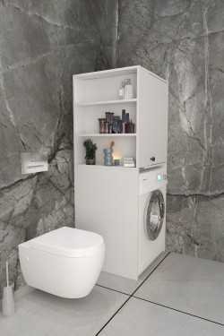 Sonmode Çamaşır Makinesi Dolabı Düzenleyici Dolap