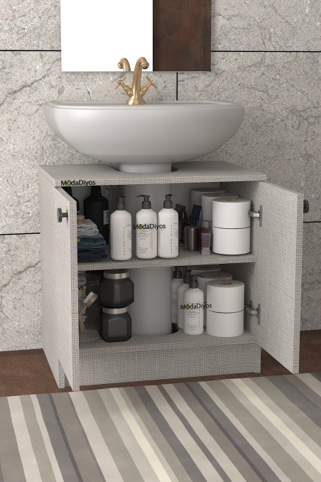copy of Modelisa Lavabo Altı Dolap, Banyo Dolabı - Mdf
