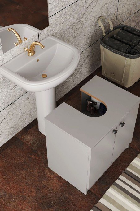 copy of Modelisa Lavabo Altı Dolap, Banyo Dolabı - Mdf