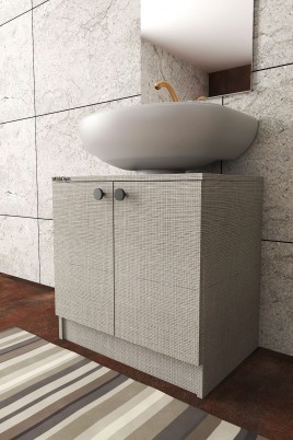 Modelisa Lavabo Altı Dolap, Banyo Dolabı - Mdf Koton Vizon