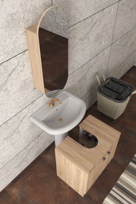 Elisa Banyo Üst Dolap, Modelisa Lavabo Altı Dolap
