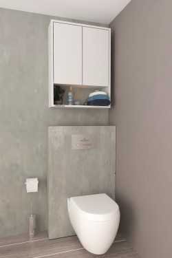 Duales Wc klozet Üstü Dolap