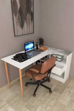 Stora Modern köşe Çalışma Masası - Bilgisayar Masası