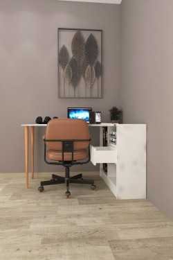 Stora Modern köşe Çalışma Masası - Bilgisayar Masası