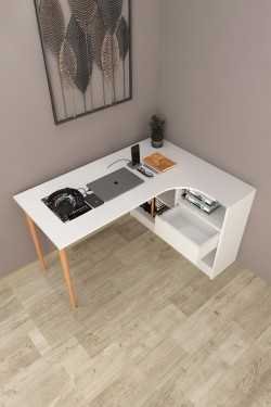 Stora Modern köşe Çalışma Masası - Bilgisayar Masası