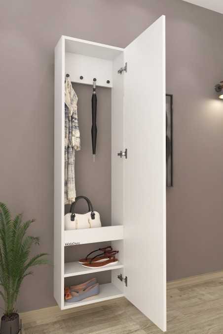 Visto Aynalı Vestiyer - Portmanto