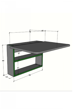 Yoda Banyo Üstü Dolap