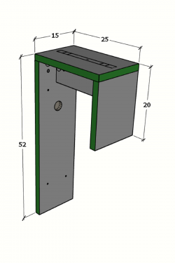 Frame Pratik Vestiyer - Portmanto Elbise Askısı