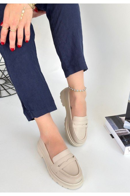 Narli Bej Cilt Oxford Ayakkabı