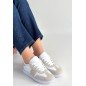 Lunga Beyaz Cilt Bağcıklı Spor Ayakkabı