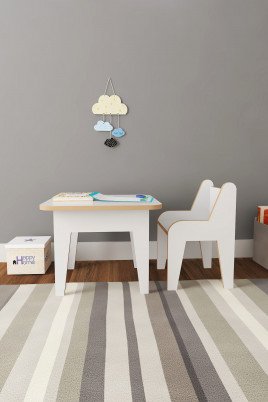 Babydios Çocuk Etkinlik Oyun Çalışma Masası + Sandalye