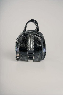 Atey Siyah Cilt Kol Ve Omuz Çantası