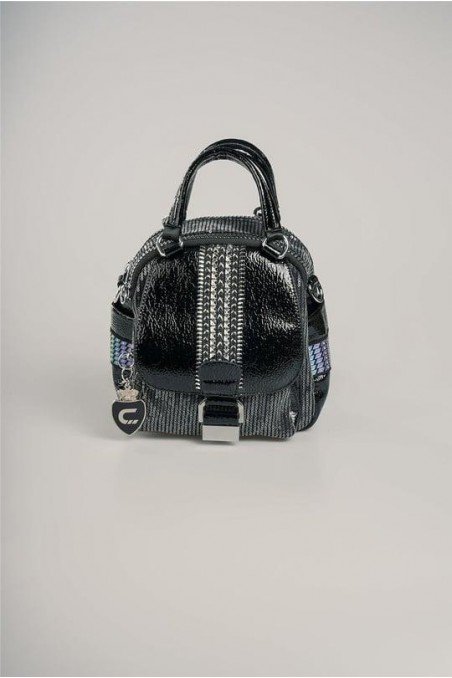 Atey Siyah Cilt Kol Ve Omuz Çantası