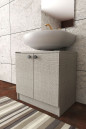 Modelisa Lavabo Altı Dolap, Banyo Dolabı Koton vizon