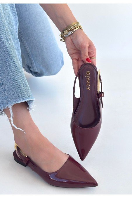 Ummar Bordo Rugan Babet Ayakkabı