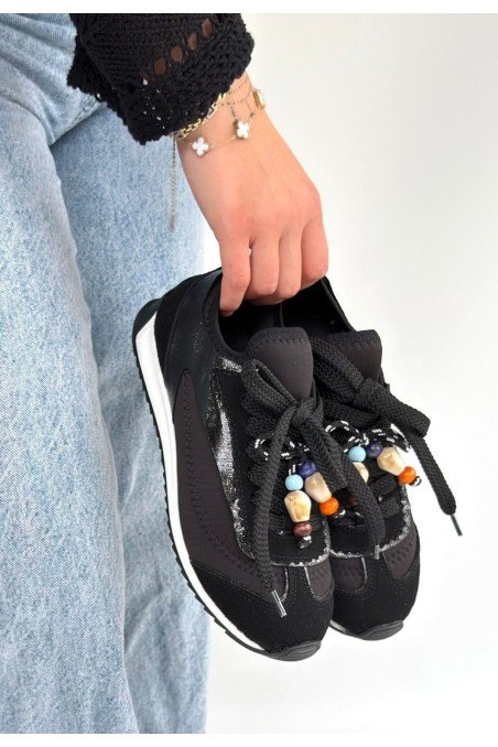 Riaf Beyaz Cilt Bağcıklı Spor Ayakkabı