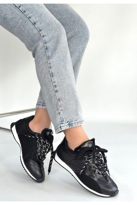 Reat Kahverengi Cilt Bağcıklı Paraşüt Detaylı Spor Ayakkabı