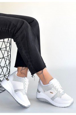 Geja Bej Cilt Bağcıklı Spor Ayakkabı