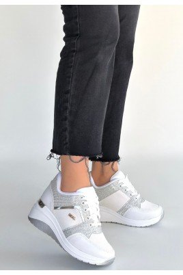 Geja Bej Cilt Bağcıklı Spor Ayakkabı