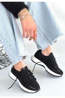 Ceas Beyaz Triko Bağcıklı Spor Ayakkabı