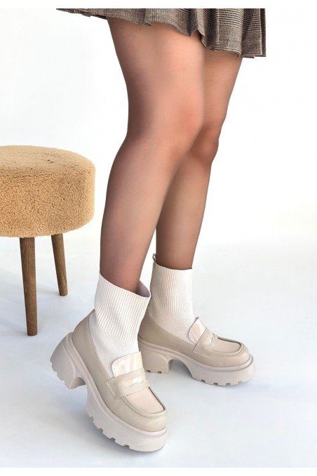 Wanye Siyah Cilt Cilt Streçli Bot