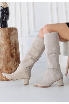 Pitay Vizon Cilt Topuklu Çizme