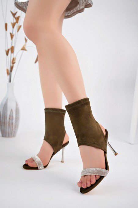 Brit Turuncu Süet Booite