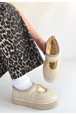 Carren Siyah Süet Bot