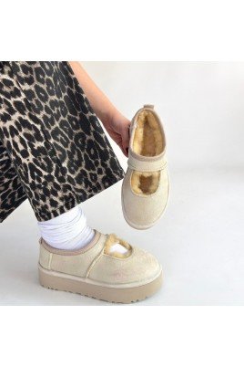 Carren Siyah Süet Bot