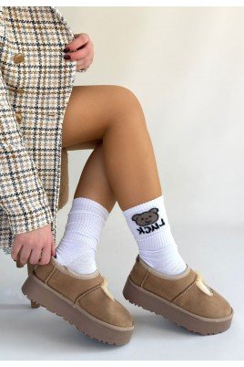 Carren Siyah Süet Bot