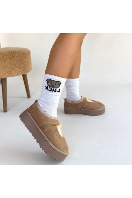 Carren Siyah Süet Bot