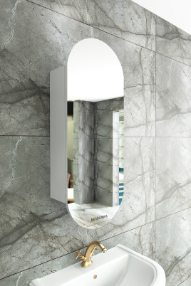 Elise Lavabo Üstü Banyo Dolabı ( MDF ) Beyaz