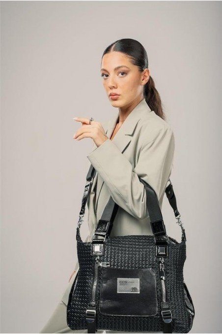 Ebga Siyah Cilt Kol Ve Omuz Çantası