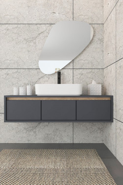 Ecas Modern Banyo Dolabı