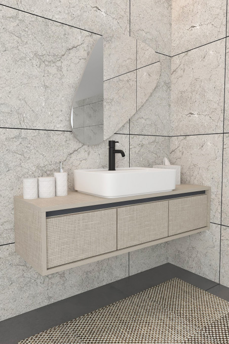 Ecas-2 Modern Banyo Dolabı