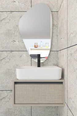 Ecas-6 Modern Banyo Dolabı