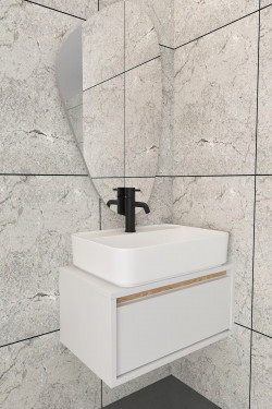 Ecas-6 Modern Banyo Dolabı