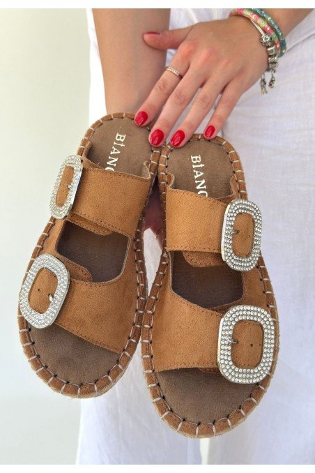 Hertas Vizon Nubuk Tokalı Terlik