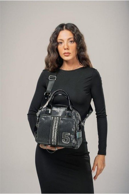 Tuka Siyah Cilt Kol Ve Omuz Çantası