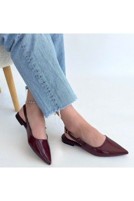 Ummar Bordo Rugan Babet Ayakkabı