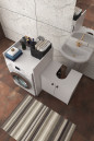 Modelisa Lavabo Altı Dolap, Banyo Çamaşır Makinesi Dolabı - Mdf