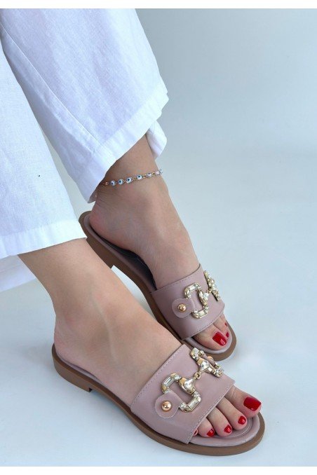 Toha Pudra Cilt Tokalı Terlik